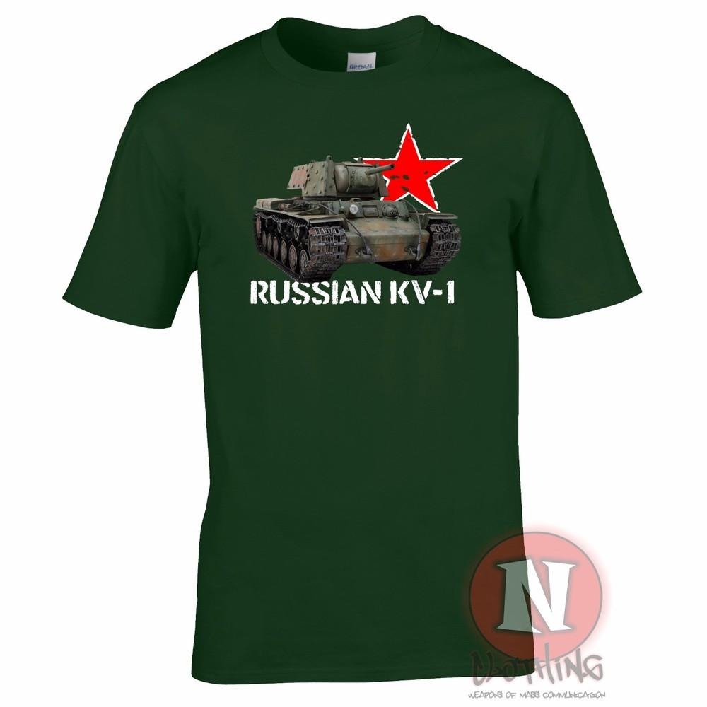 Russian Kv 1 Tank Ww2 Military Armour TShirt World Of War Tanks Eastern Front S