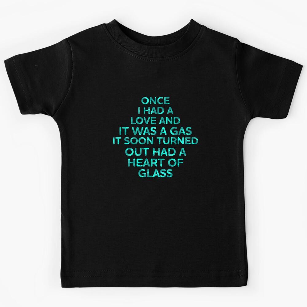 Miley Cyrus Heart Of Glass Lyrics, Miley Cyrus Kids T-Shirt 110