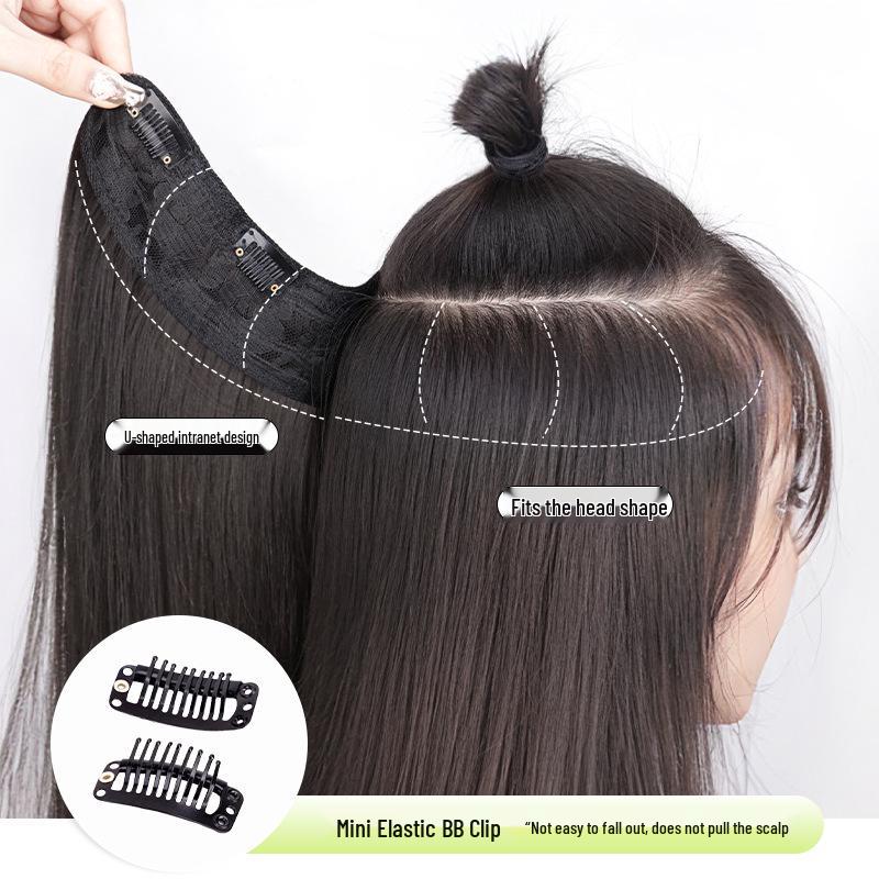 Long Curly Hair Wig Extension – Seamless, Voluminous, and Invisible for Women