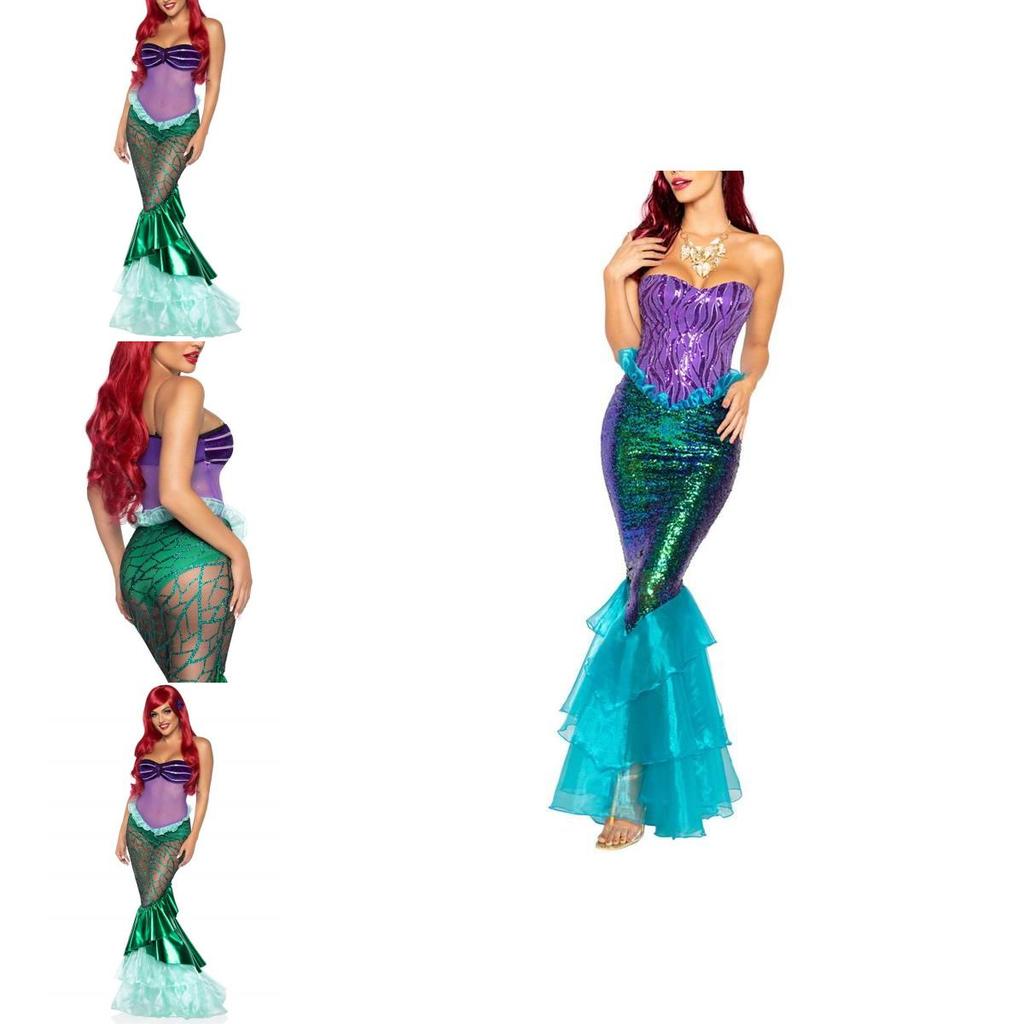 Mermaids Costume For Women With Ethnic Tribal Style For Stage Performance