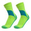 1 Pair Waterproof Socks Elastic Breathable Mid-Tube Soft Socks Foot Protection Windproof Winter Hiking Wading Riding Skiing Socks for Outdoor Sports