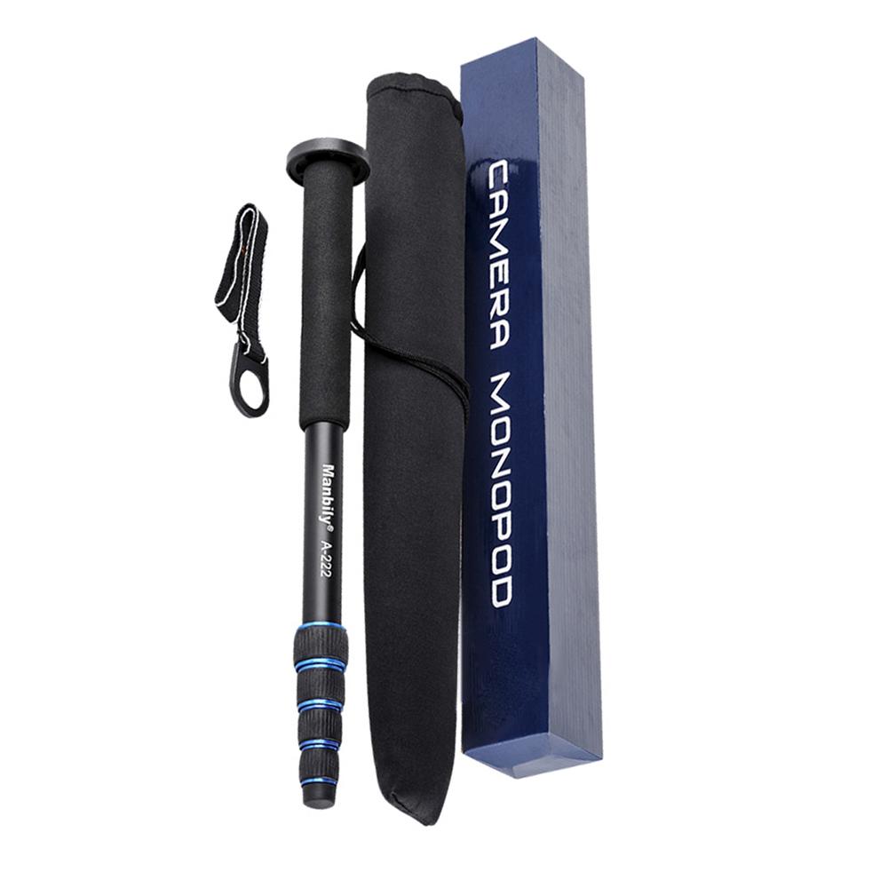 Telescopic Adjustable Portable Aluminium Alloy Photography DSLR Camera Camcorder Monopod Unipod Pole Walking Stick for