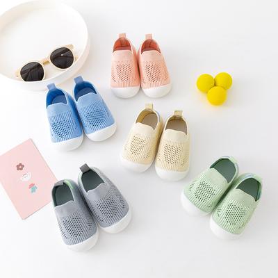 Zapatos para niños, zapatos transpirables para bebés, niñas y niños, zapatillas de deporte de malla, zapatos antideslizantes de fondo suave