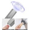 Lampada per unghie a LED, asciugatrice per unghie ad asciugatura rapida, supporto per cintura, lampada per unghie portatile in metallo per saloni, uso domestico e in viaggio