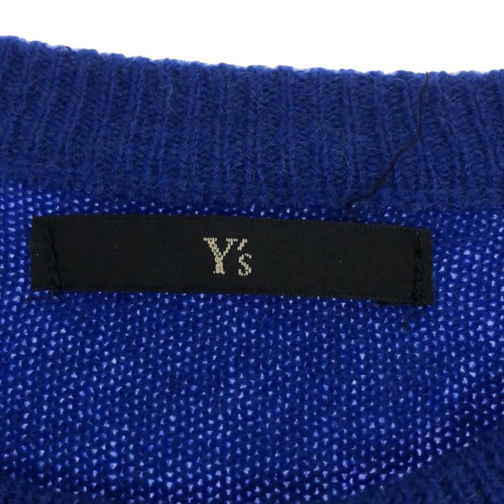 Y's 80s Made In Japan Wool Vintage Short Sleeve Sweater Knit YH-K09-148 Women Used