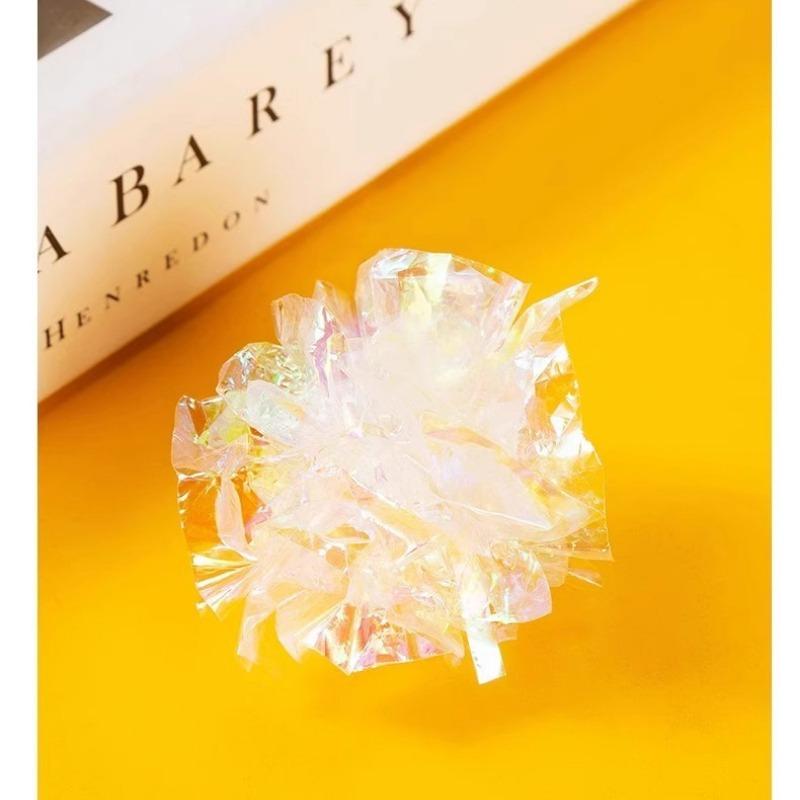 

Cat Toy Ringing Paper Ball Colored Ringing Paper Cat Biting Kitten Kitten Teasing Cat Stick Pet Self-hi Boredom Relief Artifact