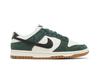 Women's Sneakers Nike Dunk Low Green Snake (Women's) Pro Green/Sail/Gum Medium Brown/Black
