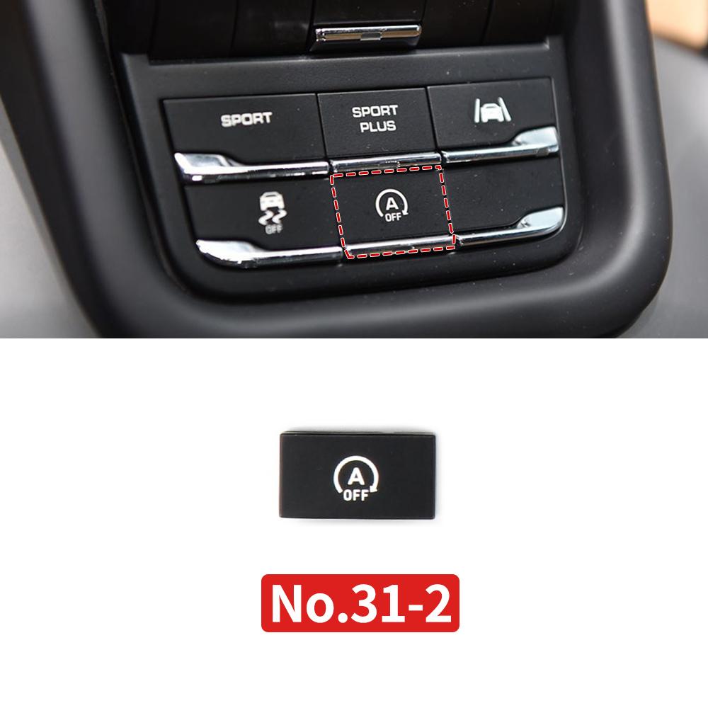Multispínač režimu jízdy a kontroly trakce na středové konzole vozu Tlačítko Sport Pro Porsche Cayenne 7P5 2010-2018 7P5927127