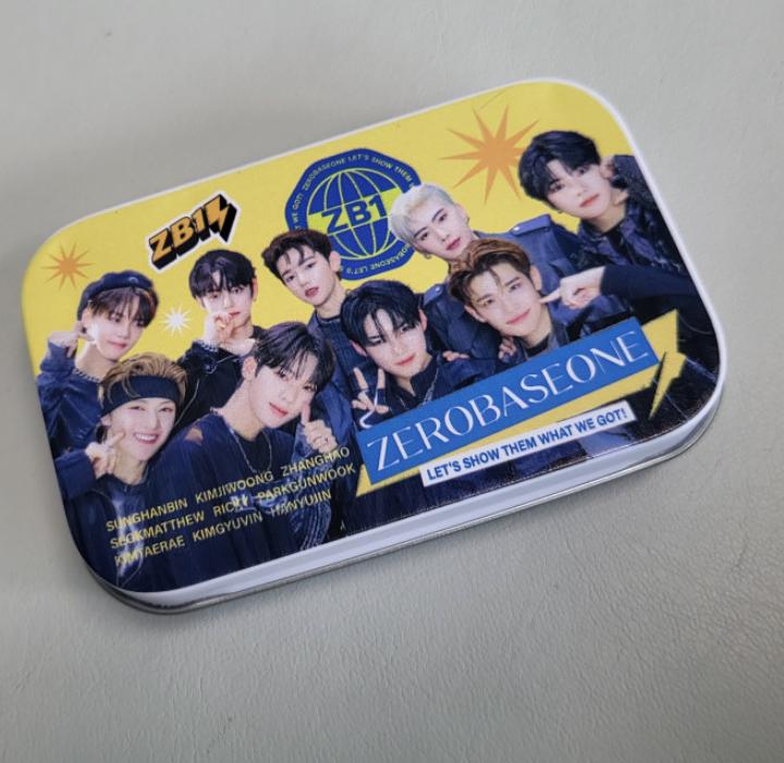 ZEROBASEONE ZB1 Tin Case Photo Card Package – Collectible K-pop Merchandise