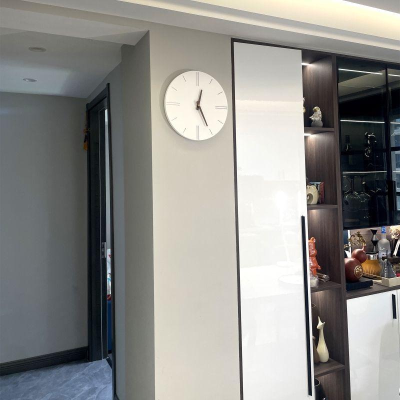 Nordic Original Silent Wall Clock Modern Study Living Room Quartz Wall Hanging Clocks Watch Home Decoration