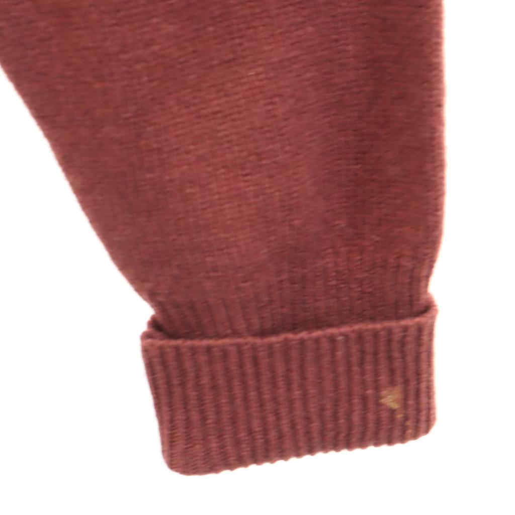 RALPH LAUREN Long sleeve sweater M wine-red knit Women Used