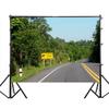 Road Scene Photography Background for Events,Indoor/Outdoor,Party Backdrop,Wall Tapestry Backdrop,,Live Streaming