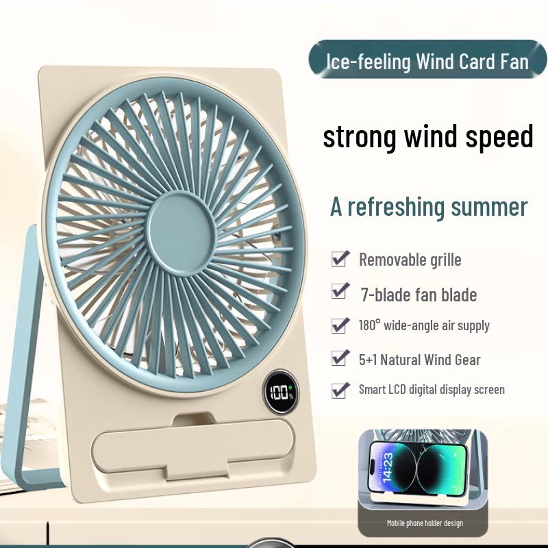 OLOEY Mini Portable Quiet Desk & Handheld Fan