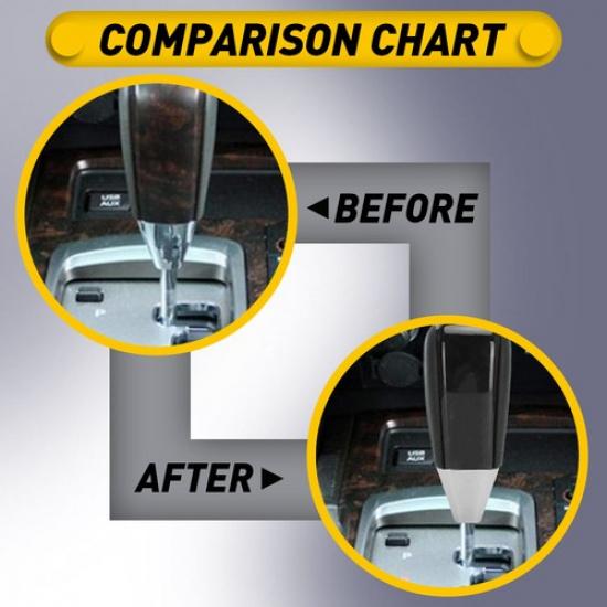 Black Leather Gear Shift Knob for Toyota 4Runner Tundra Land Cruiser Lexus SUV I