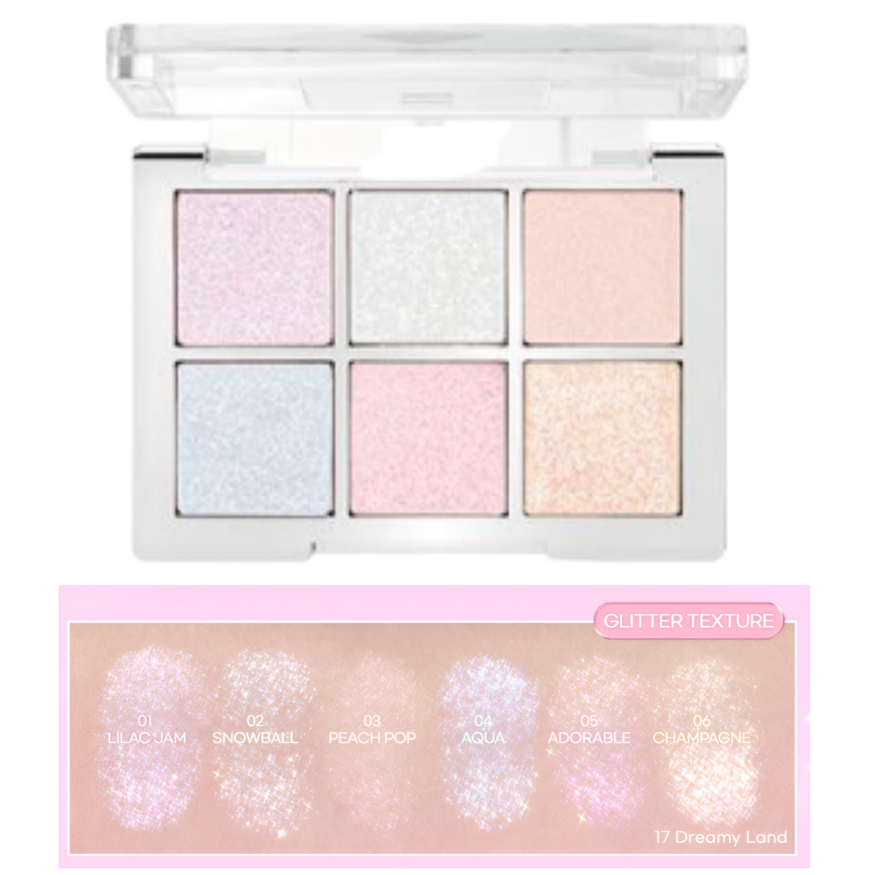 

Палетка теней для век Two A.N Better Me – Праздничная коллекция (Сердца2Сердца) «Набор из 2 предметов» 17 dreamy land