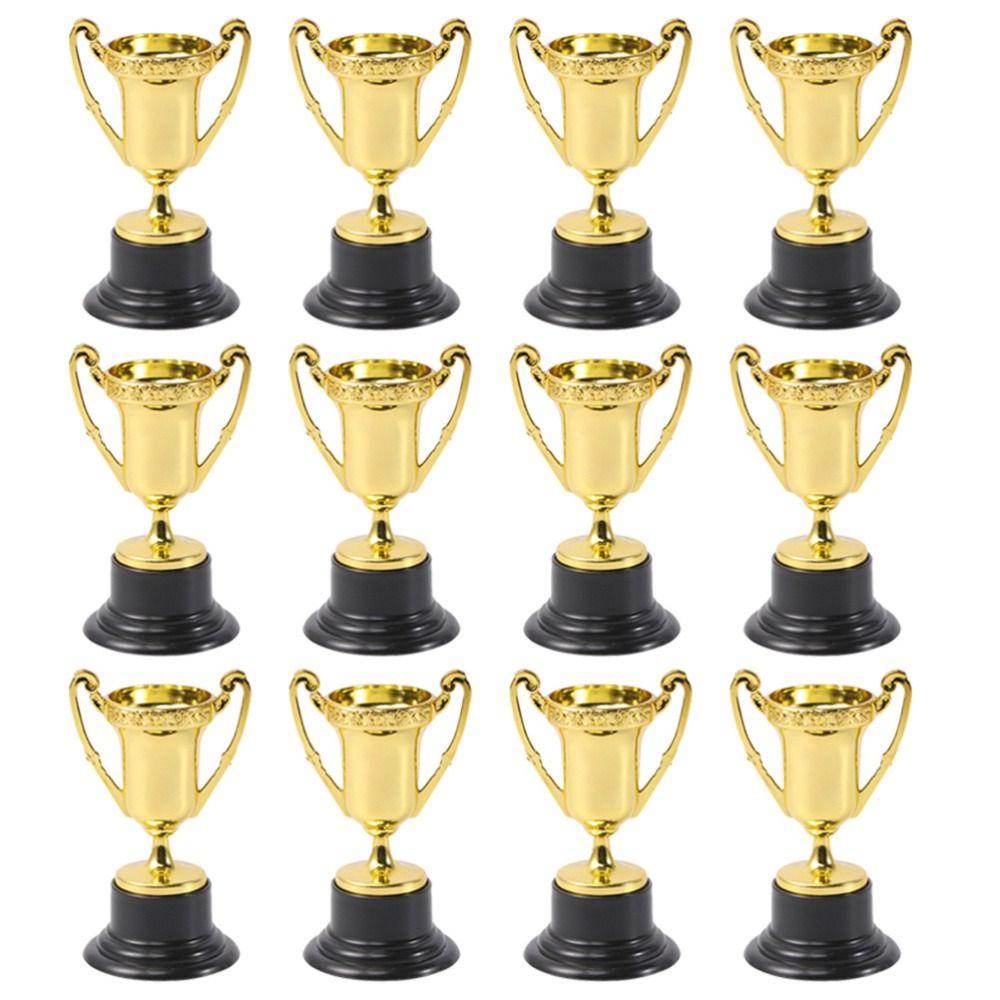 5Pcs Sports Award Kids Prize Cups Mini Trophy Children Reward Prizes Party Favor