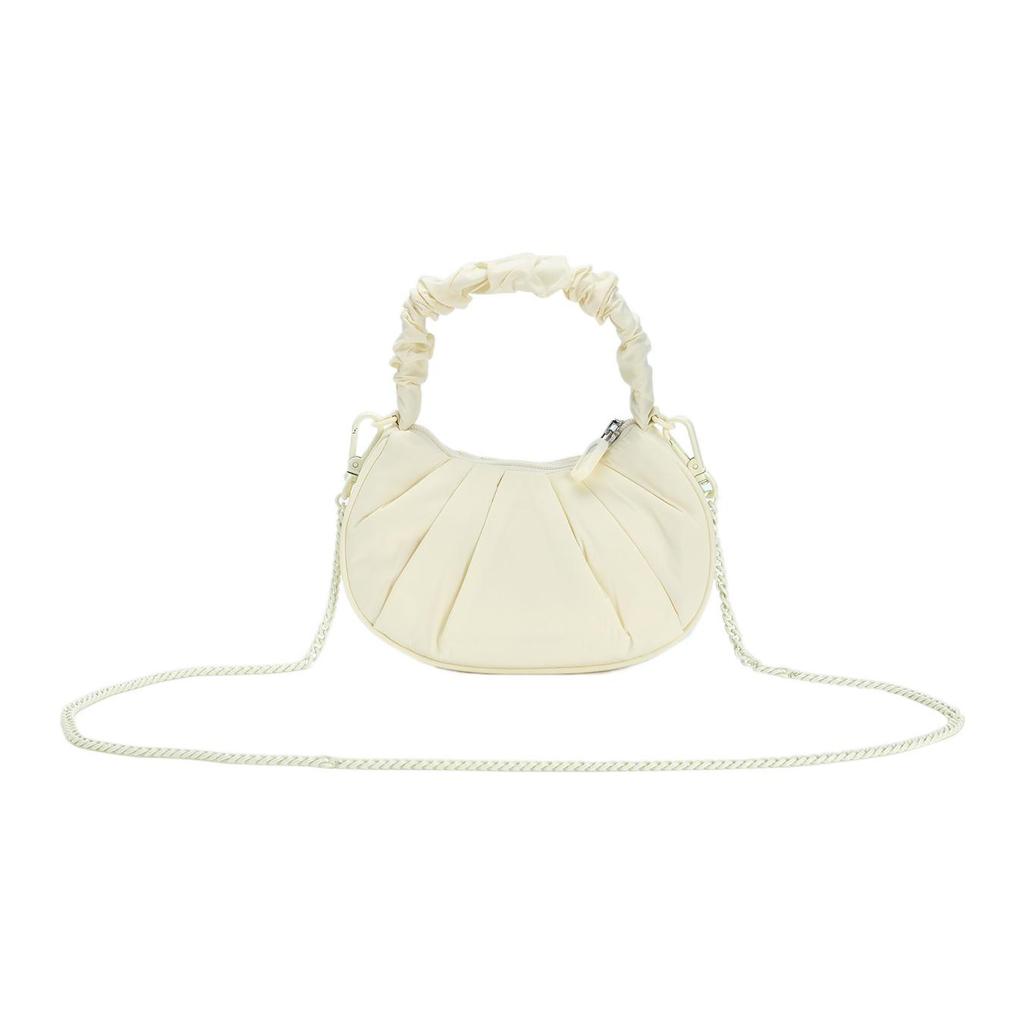 New FILA Heritage Fabric Cloud Bag, Handbag, Shoulder Bag, Crossbody Bag Regular Women's Cheese White F13W328163FIV