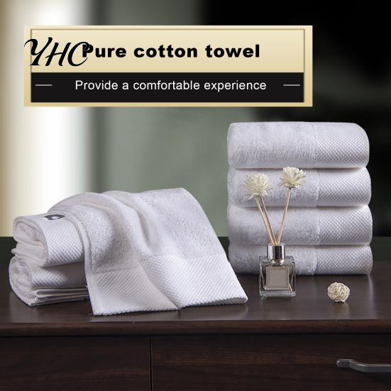 Luxury Towel Hotel Super Soft Great Water Absorption Thick Pure Cotton Solid Quick-drying White Wear-resistant Home Beauty Parlor Bathroom Bath Shower