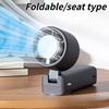 New Foldable Mini 199-Speed Handheld Fan with Semiconductor Cooling - Portable for Home, Outdoor, Student Dorm & Office Use