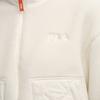 FILA Original Fashion Classic Retro Versatile Casual Warm Comfortable Lamb Fleece Jacket Women outerwear Cloud-White F11W549506FIV