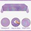 2Pcs Thickened Disposable Laser Tablecloth Galentines Day Decorations  Birthday Party