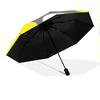 Minions Banana Chaos Folding Umbrella 8 Paraphenoid Bones Umbrella Three Folds Light Gift