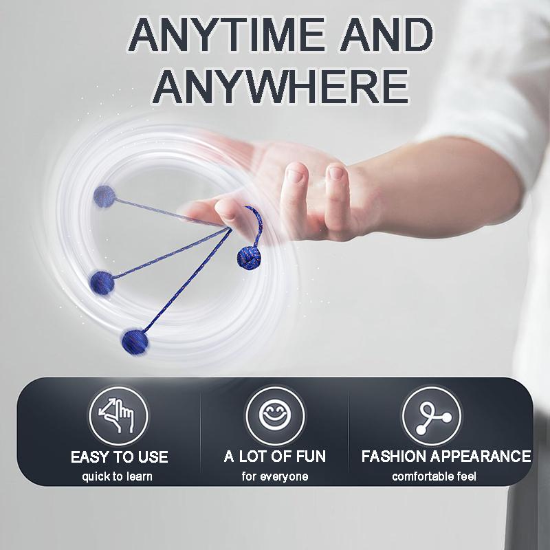 Kids Begleri Fidget Toy Worry Beads Fidget Roller Finger Motor Skills Training Anxiety Stress Relief Toy for Children Adults