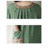 DIMANAF Nuevo 2026 Mujer Tallas Grandes Verano Playa Dama Estampado Vintage Vestido Largo Holgado Oversize Maxi Vestido de Sol Ropa