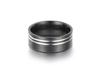 New Black Color Stainless Steel Ring For Women Men Simple Couple Titanium Steel Wedding Ring Jewelry Drop Shipping Anneau R18124