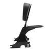 Black Motorcycle Parts Backrest Sissy Bar with Luggage Rack Rear Backrests For Harley Sportster 883 1200 X48 2004-2025