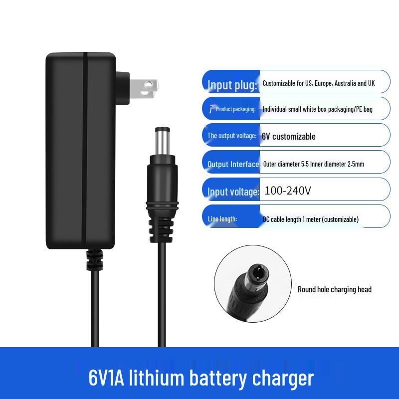 Multi-Voltage Lithium Battery Charger: 4.2V, 8.4V, 12.6V, 16.8V, 21V; 1A, 2A, 3A for 18650 and Polymer Batteries