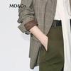 MO&Co. Prince of Wales Check Wool Blend Blazer