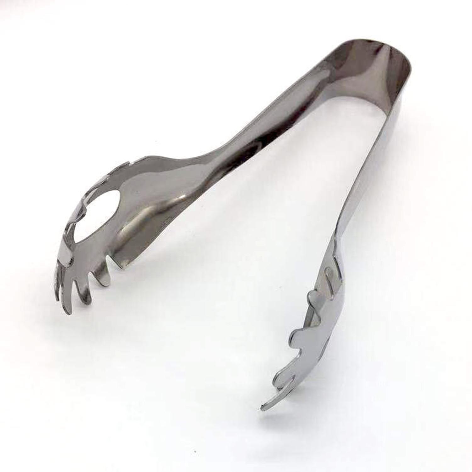 

Kitchen Tongs Stainless Steel Cooking Tong for Baking Grilling BBQ Frying Serving Food Tong for Salad Buffet Steak серебряный