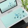 Anime Pokemon Mouse Pad Eevee Glaceon PC Cabinet Mousepad Gamer Keyboard Tablepad E-Sports Desk Accessories Gaming Extended Mat