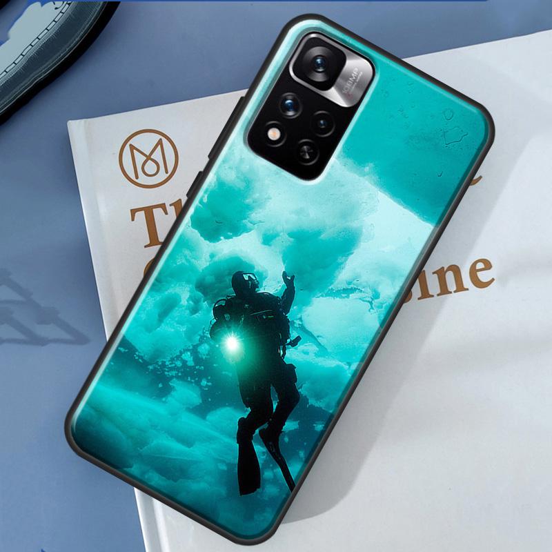 Scuba Diving Case For Xiaomi Redmi Note 14 13 Pro 12 11 9 10 9S 10S 11S 12S Redmi 13C 10C 12C 14C Cover