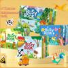 Magnetic Sticker Busy Book For Baby Enlightenment Book Montessori Toy Activity Books For Toddlers