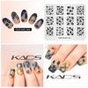 kads Festival 002 Halloween Nail Art Stamping Stamp Cat Spider Pumpkin Template Image Stamp for Nails