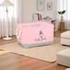 Girls Cute Fabric Storage Bucket 1Pcs Waterproof Storage Basket for Kids Clothes Toys Sundries Nursery Room Organizer