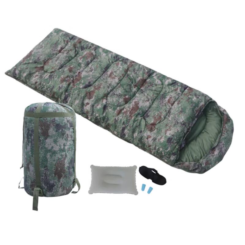 Adult Camouflage Envelope Sleeping Bag