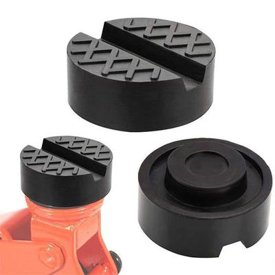 Floor Slotted Car Jack Rubber Pad Frame Protector Adapter Jacking Tool Pinch Weld Side Lifting Disk for Lexus Subaru Fiat Volvo