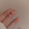 2025 Light Luxury Imitation Pearl Stud Earrings - High-End Fashion Niche