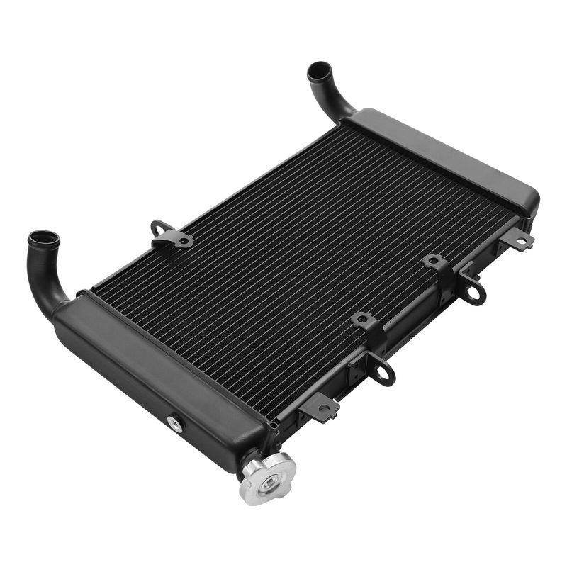 Motorcycle Black Aluminum Radiator Cooler Cooling For HONDA CB650R CB 650 R 2019 2020 2021 2022 2023 2024