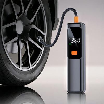Portable Air Compressor Portable Tire Inflator Air Compressor Auto Shut Off Vehicle Accessories For Motorcycles Sedans Pickups