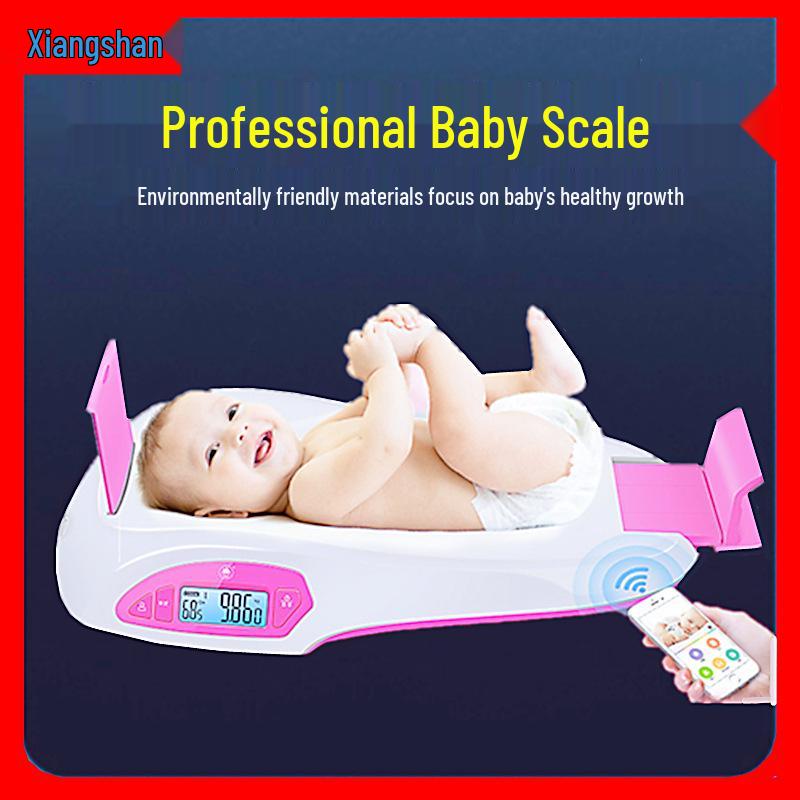 Xiangshan Smart Bluetooth Rechargeable Baby Scale - Electronic Height & Weight Scale for Newborns