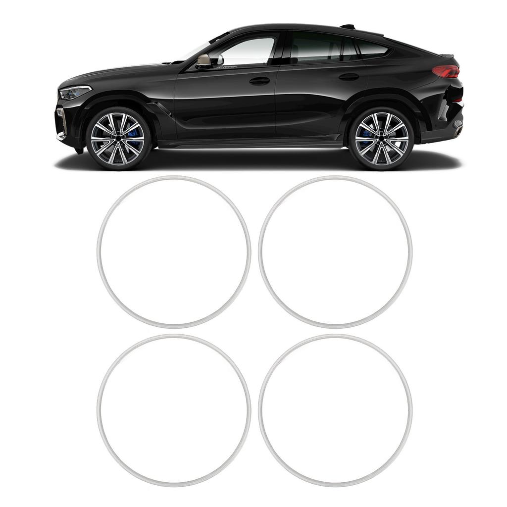 4Pcs 16 Inch Wheel Protector Anti Scratch Self Adhesive Wheel Guard T for Flat Car