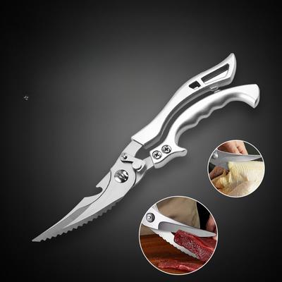 1PC Bone Scissors Kitchen Scissors Strong Chicken Bone Scissors Stainless Steel Meat Scissors Chicken Fish Bone Kitchen Scissors