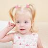 20Pcs Kids Heart Elastic Hair Bands Girls Rubber Band For Children Sweets Scrunchie Hair Ties Cute Baby Hair Accessories Quality