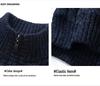 2025 Autumn Velvet-Lined Zipper Cardigan: Stylish, Comfortable, Versatile Wool Sweater