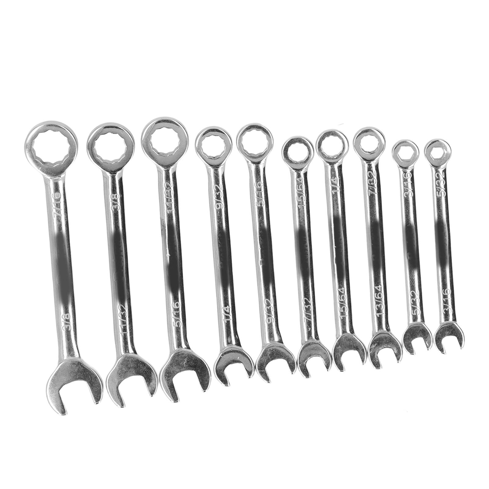 

Combination Wrench Sets Inch Small Electric Alloy Steel Industrial Hand Tools Hardware