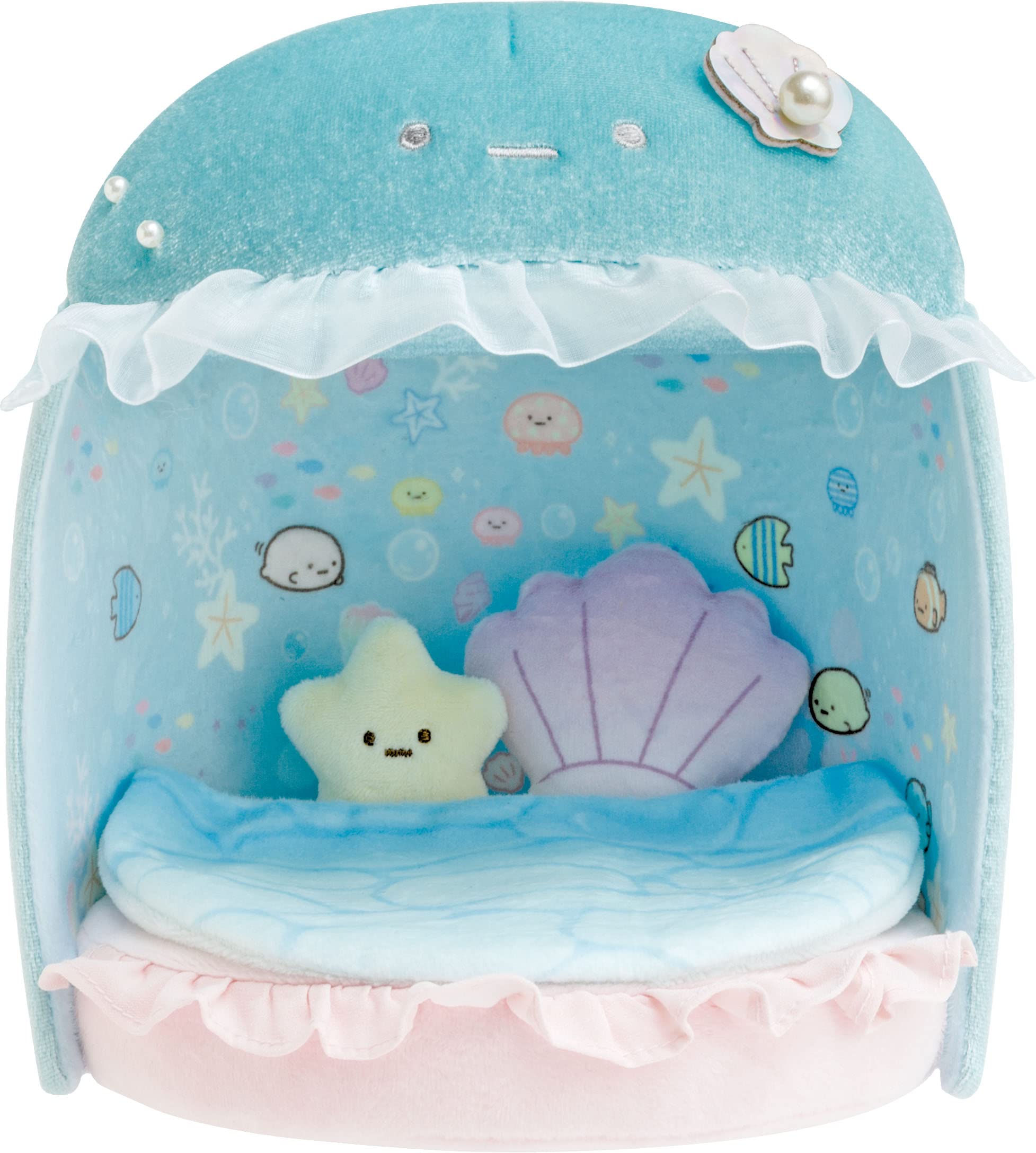 

Sumikkogurashi Коллекция Sumikkogurashi Умикко Плюшевая сцена в лагуне MF48001
